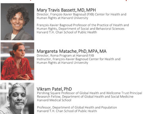 Event flyer featuring the names, titles, and headshots of the three event speakers listed in the event description