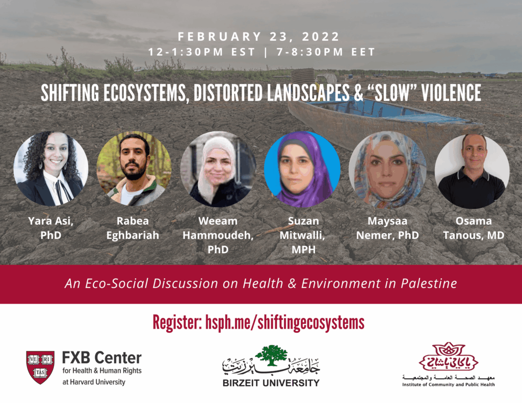 Shifting Ecosystems Event Flyer