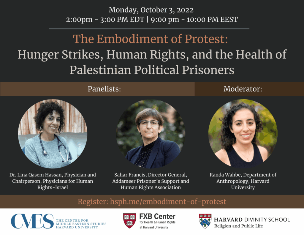 Embodiment of Protest Webinar Flyer