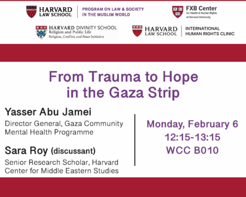 From Trauma to Hope in the Gaza Strip
