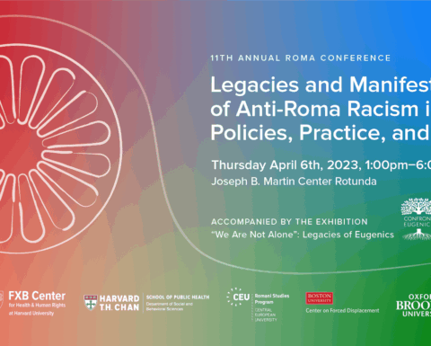 11th Annual Roma Conference: Legacies and Manifestations of Anti-Roma Racism in Health Policies, Practice, and Research