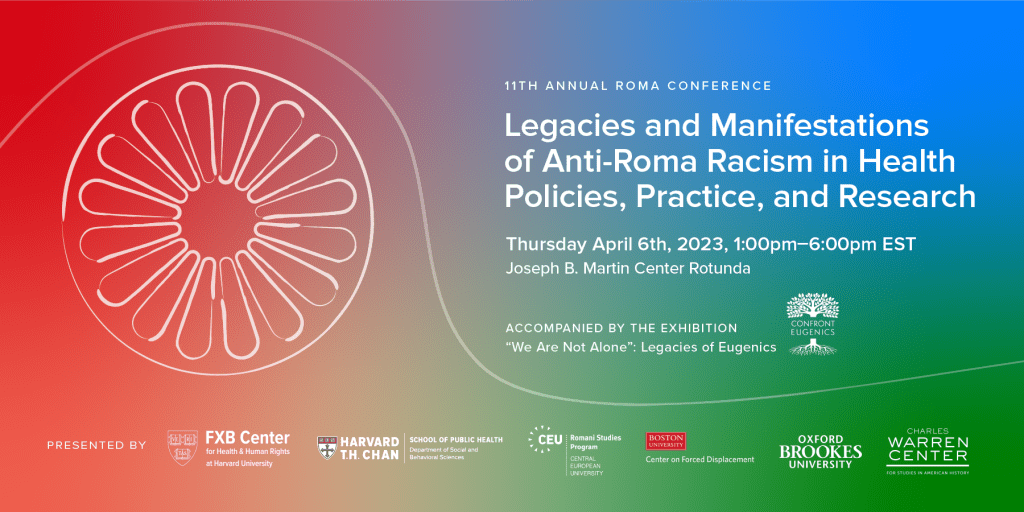 11th Annual Roma Conference: Legacies and Manifestations of Anti-Roma Racism in Health Policies, Practice, and Research