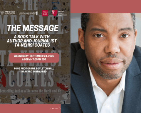 The Message: A book talk with author and journalist Ta-nehisi Coates