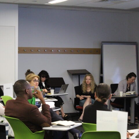 Professor Jacqueline Bhabha during the 2025 Landry course